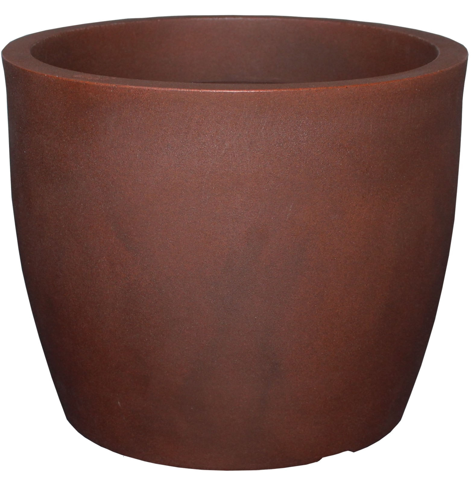 JVURAC42 - Vaso Liso Redondo 42 Aço Corten - japisa-b2c
