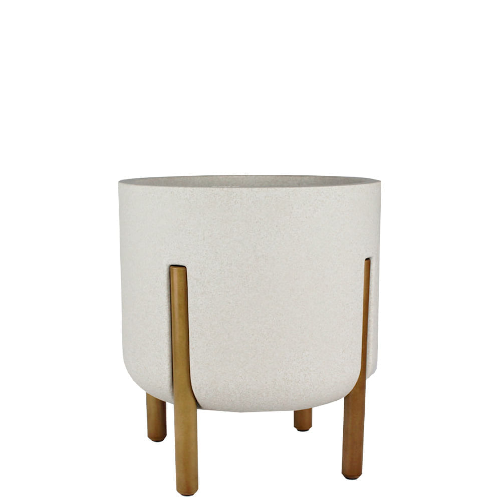 JVCDB34 - Vaso Cilindrico Decore 34 Off-White - japisa-b2c
