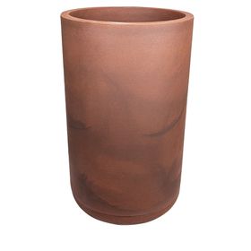 Vaso Match 45 Vaso com Prato Aço Corten - JCMCAC45 - japisa-b2c