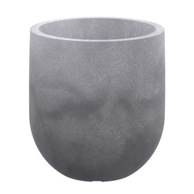 【Rio】荻 / GILA 04 - 01/ M / 約 φ11.5cm JVHLCQ55 - Vaso Cilindrico Liso 55 Cimento Queimado - japisa-b2c